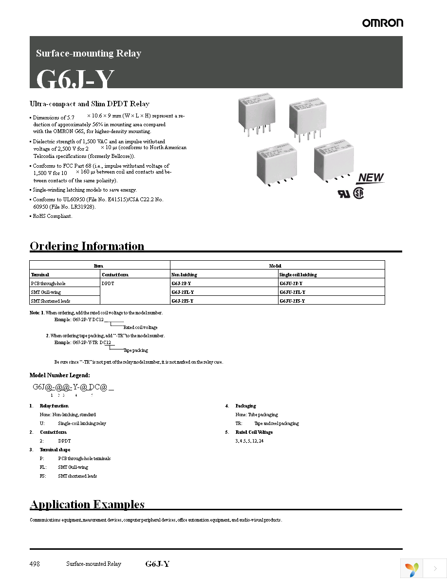 G6J-2FS-Y-TR DC5 Page 1